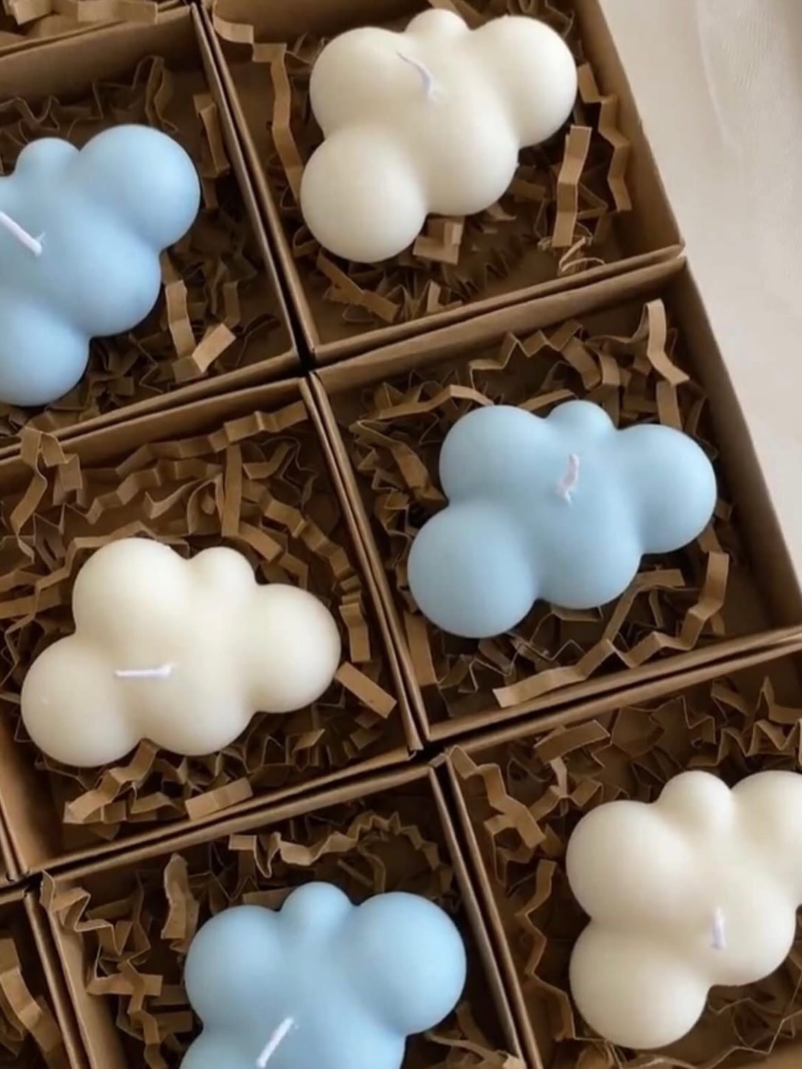 Cloud Candle Favors