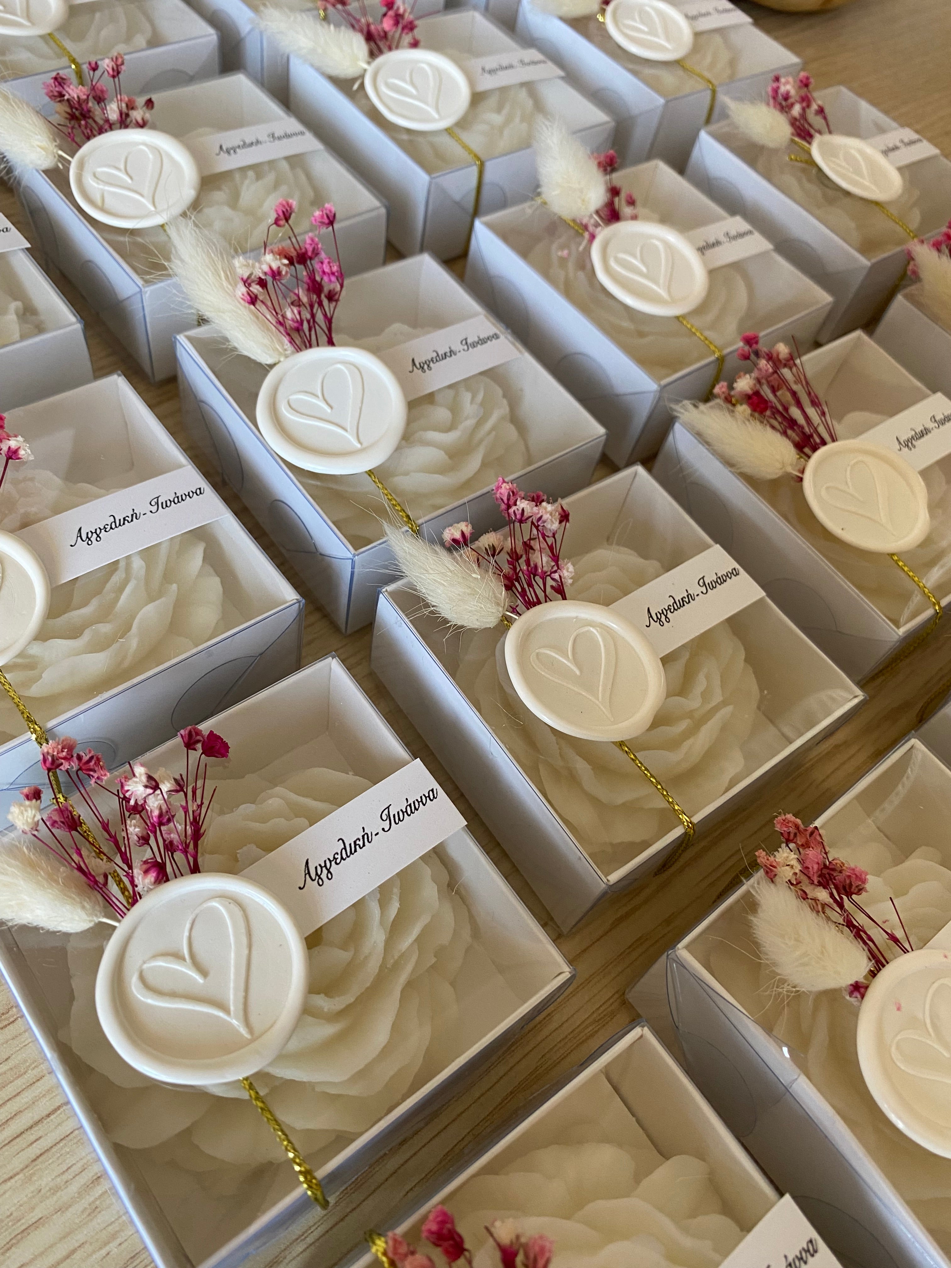 Roses - Peony Candles